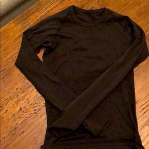 lululemon swiftly tech long sleeve -blk- s…